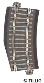 Tillig 83723, Bettungsgl. BR22k, R353, 15', rechter A. / TT - H0m