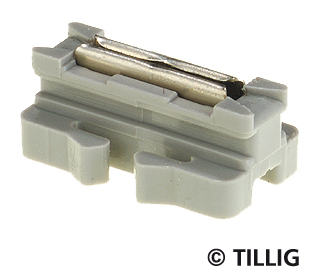 Tillig 83950, 20St. Schienenverbinder, Bettungsgleis, / TT - H0m