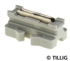 Tillig 83950, 20St. Schienenverbinder, Bettungsgleis, / TT - H0m