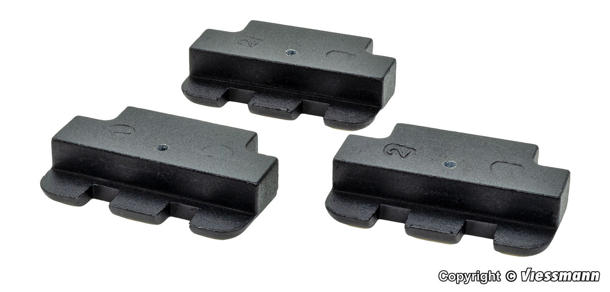 Viessmann 8428, CarMotion Gewichte für MB ACTROS Fahrzeuge, 3 Stück / H0