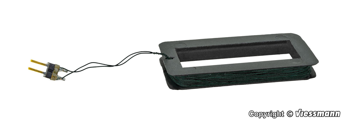Viessmann, 8440 Empfängerspule zum Nachrüsten für CarMotion LKW und Busse, induktives Laden, H0