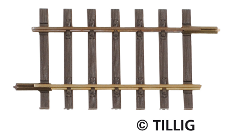 Tillig 85129, Gerades Gleis G6, 50mm / H0