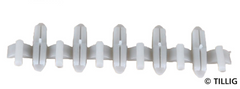 Tillig 86101, 20 Isolierschienenverbinder, grau, / -