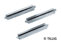 Tillig 86102, 25 Schienenverbinder Tillig, blank, / -