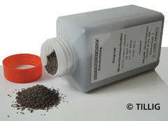 Tillig 86406, Schotter dunkel (braun), 500 g / TT