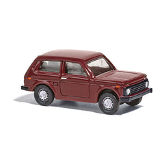 Busch 87103, Lada Niva, Weinrot / TT