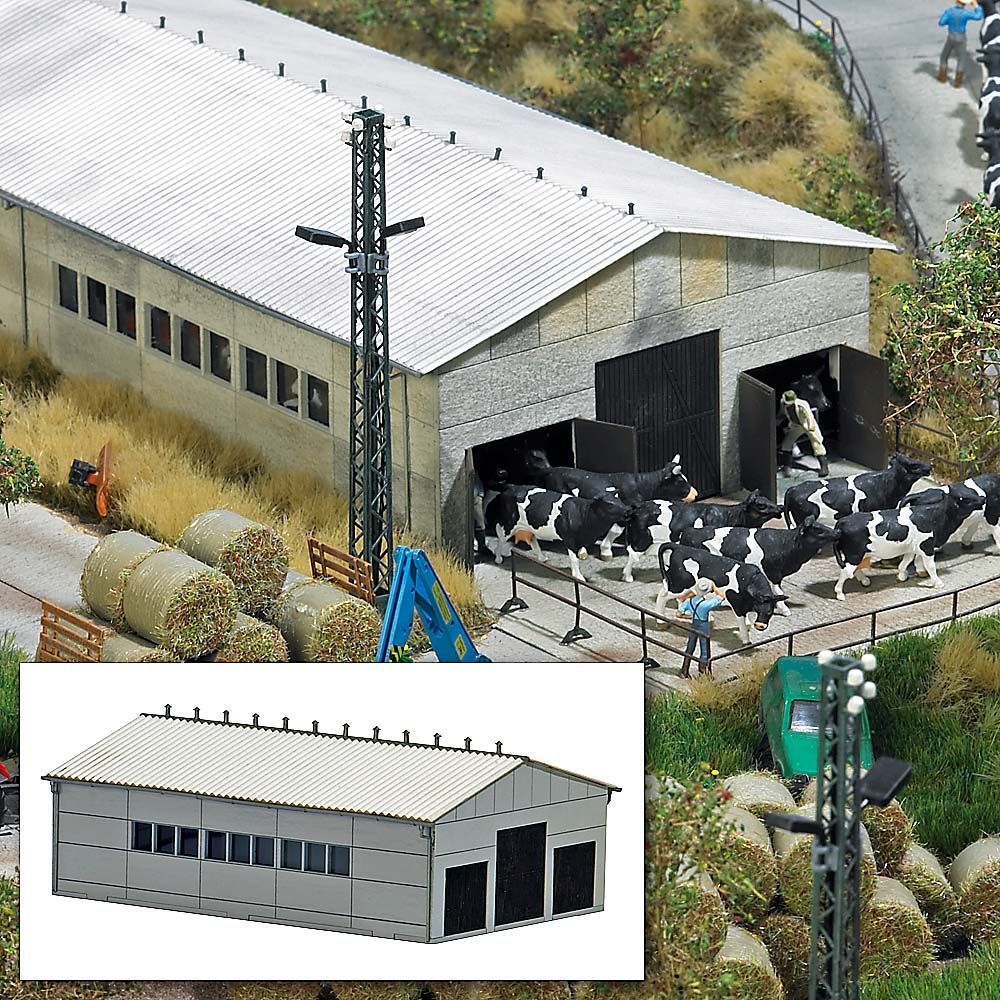 Busch 8750, LPG Stallung, Bausatz / TT