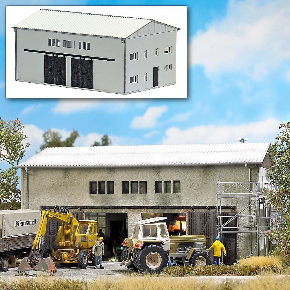 Busch 8751, LPG Werkstatt, Bausatz / TT