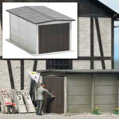 Busch 8780, Garage, Bausatz / TT