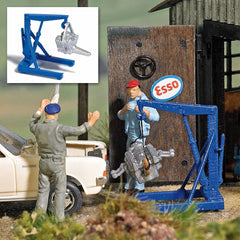 Busch 8804, Kran mit Motorblock, / TT