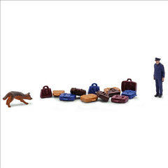 Busch 8869, Action Set: Bundespolizei mit Spürhund / TT