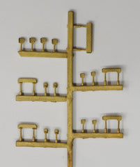 MMC 900005, Trittstufen für Kessel, 1x groß, 4x mittel, 12x klein, / TT