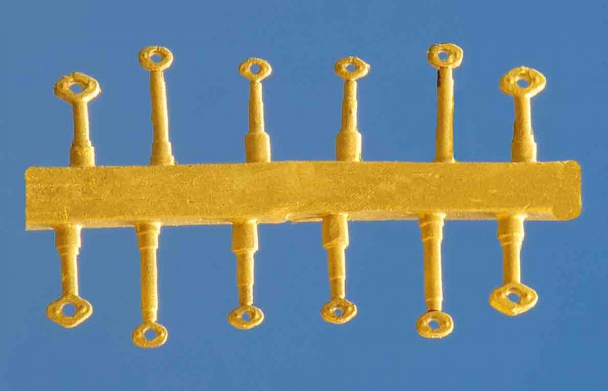 MMC 900008, Flansch oval 0,3; 0,4; 0,5mm Durchmesser, jeweils 4 Stück, / TT