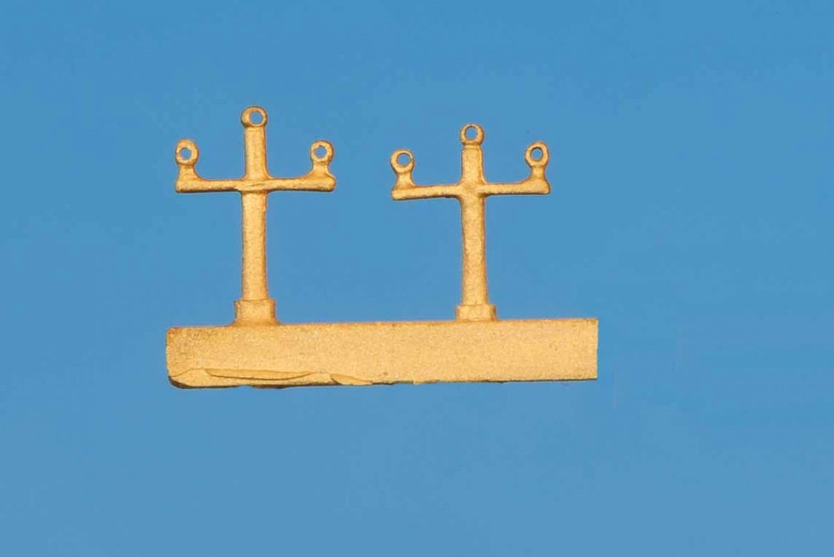 MMC 900024. Stellstangenhalter 3-fach für DR - Rekokessel, / TT