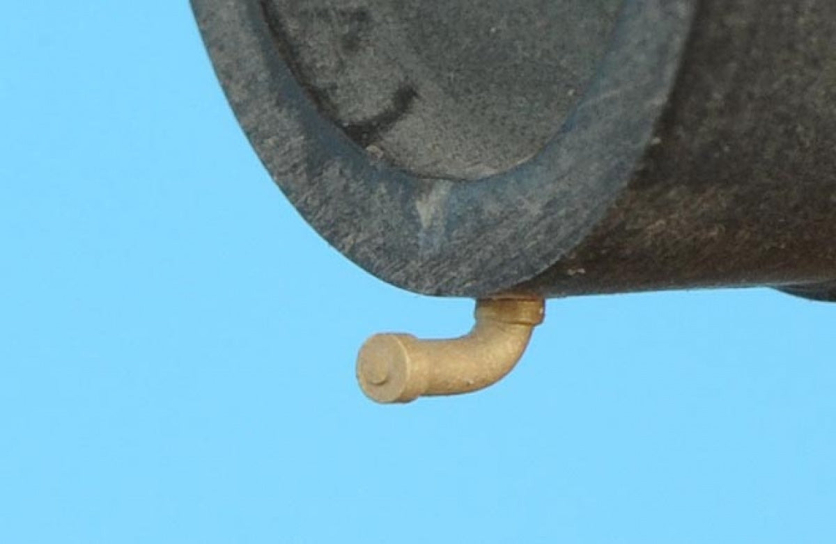 MMC 900076, Rauchkammerentwässerungsstutzen, / TT