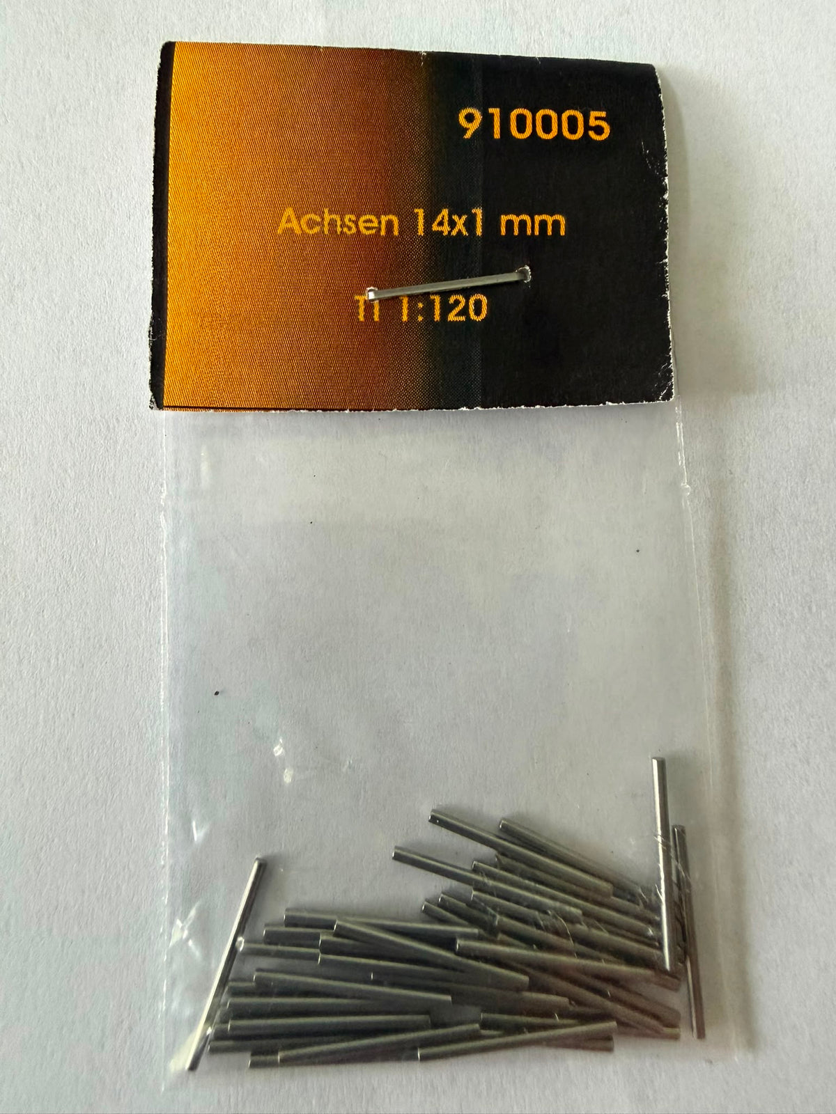 Hädl 910005 – Achsen 14 × 1 mm – ca. 20 Stück / TT