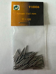 Hädl 910006 – Achsen 11 × 1 mm / TT