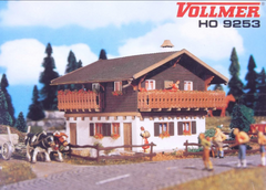 Vollmer 9253  Alpenhaus „Enzian“ – Bausatz / H0