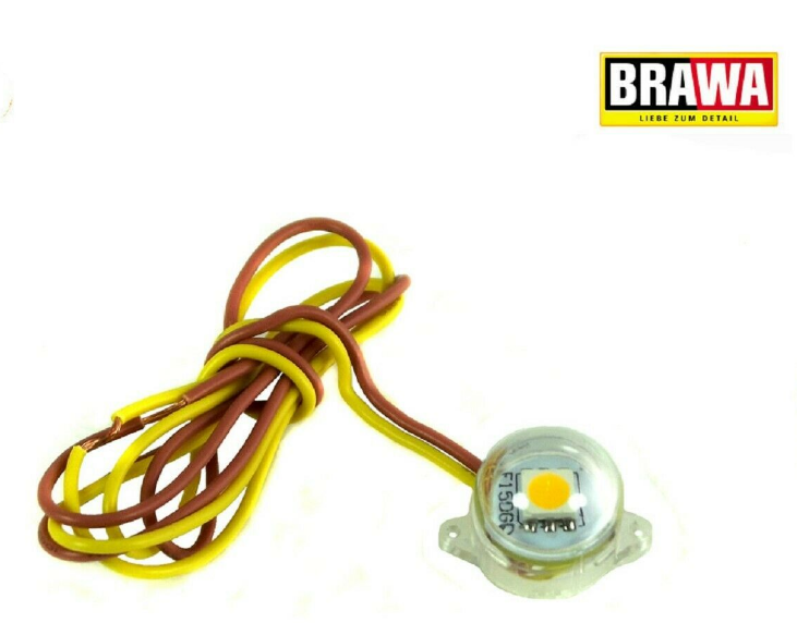 Brawa 94700, LED Beleuchtungssockel mit LED, warmweiß