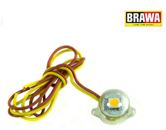 Brawa 94700, LED Beleuchtungssockel mit LED, warmweiß