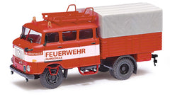 Busch 95194, IFA W50 L RTGW Fahrschule FW Friedrichshagen, Bj. 1971 / H0