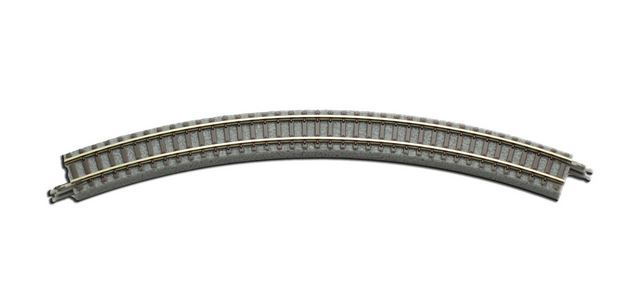 Rokuhan, 97002, 4x Gleis gebogen R195-45°