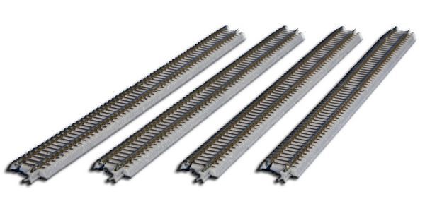 Rokuhan, 97009, Gleis gerade, 220 mm, mit Anschlussblende