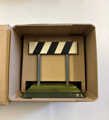 Nachbau / Replika Haltepunkttafel für Spur 0/1