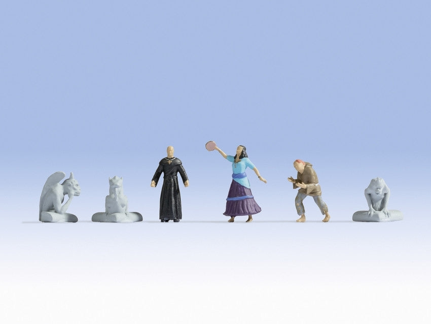 Noch 15802, Buckliger & schönes Mädchen , Figuren / H0