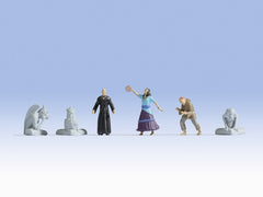 Noch 15802, Buckliger & schönes Mädchen , Figuren / H0