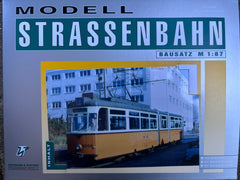Herrmann & Partner 16043, Straßenbahn Gelenkwagen G4, Fahrschule Leipzig, Bausatz / H0