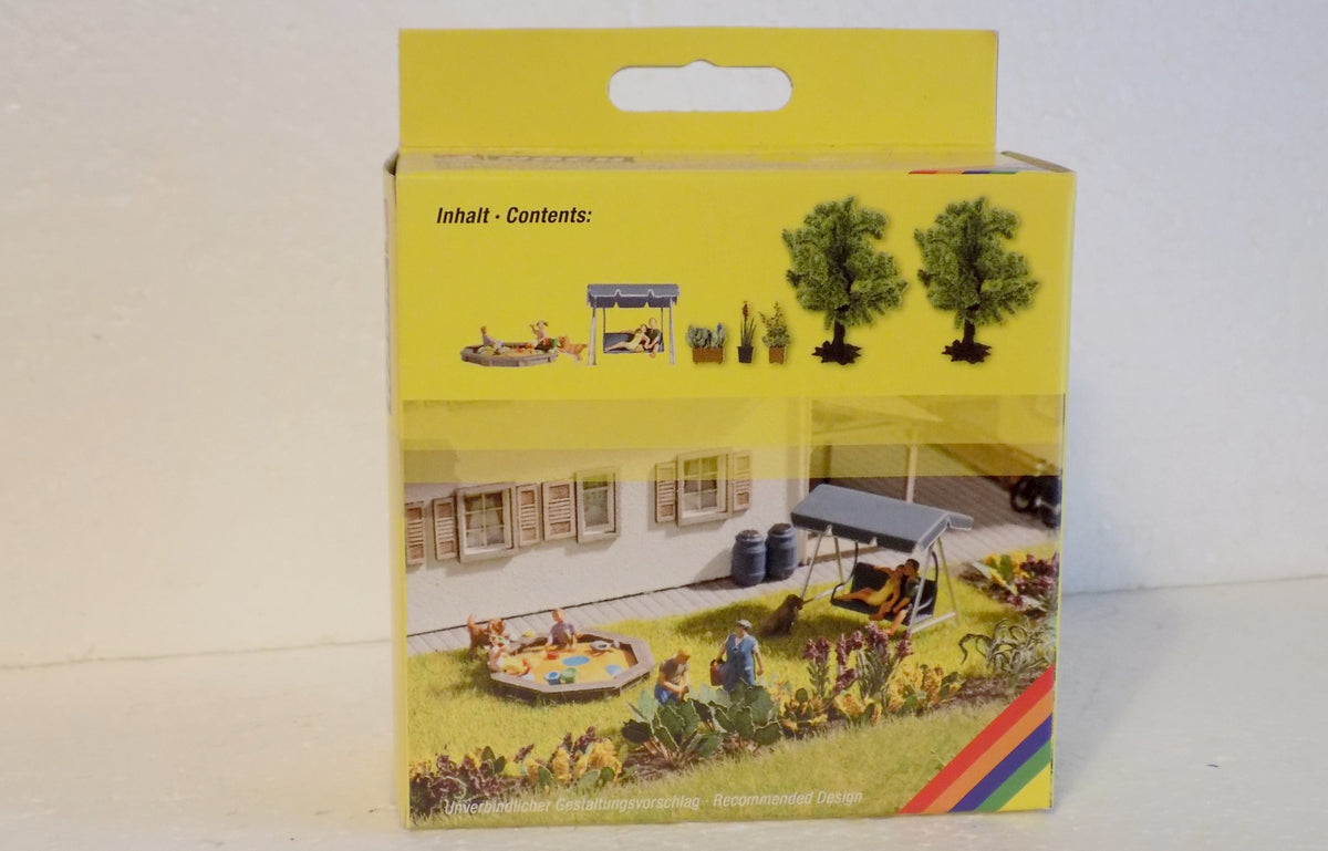 Noch 75992, Mini Bastelbox Im Garten , / H0