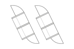 Auhagen 13350, Erweiterung Busbahnhof, Bausatz / TT