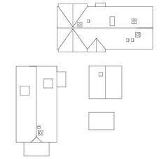 Auhagen 14465, Gehöft, Bausatz / N