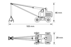Auhagen 41659, Lader T170, Bausatz / H0