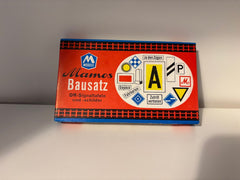 Mamos / VERO, 6/02, DR - Signaltafeln und Schilder , original verpackt und komplett / H0-TT