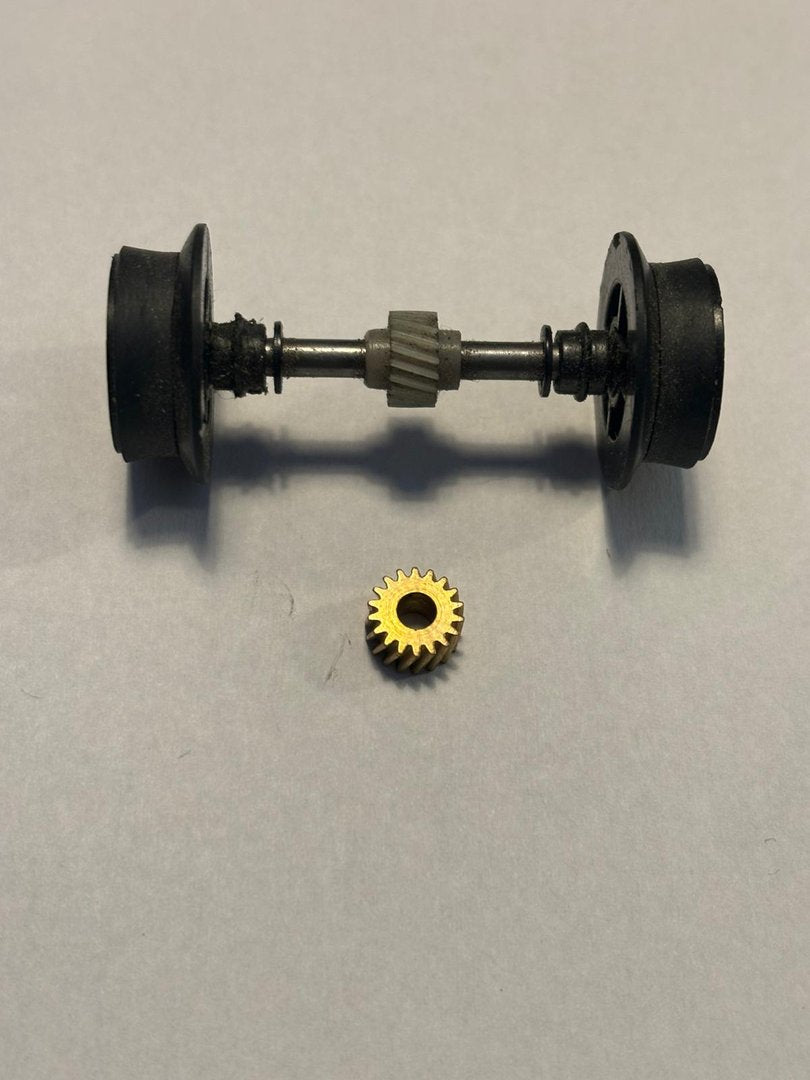 Schneckenzahnrad 2-gängig für LEGO 12V Antrieb