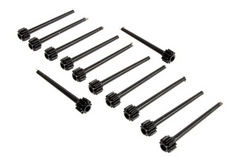 Gützold, 30001137, Satz Achszahnräder für Wannentender BR 52 neu (12 Stück) / H0