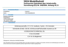 SR24, Modellbahnöl, 1Liter, Dampföl, Reinigungsflüssigkeit