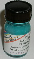 Oesling Modellbau RAL 5018 Türkisblau seidenmatt