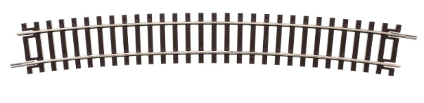 Roco 42427 Gebogenes Gleis R9, Roco LINE ohne Bettung H0