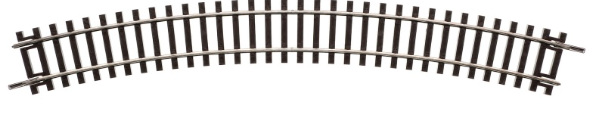 Roco 42424 Gebogenes Gleis R4, Roco LINE ohne Bettung H0