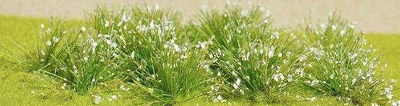 FREON KW712B – Weiße Blumen 7–12 mm für den Modellbau