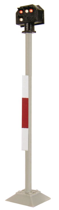 Viessmann 4727 Licht-Sperrsignal, hoch, mit Multiplex-Technologie H0