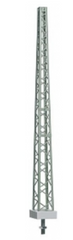 Sommerfeldt 129 Turmmast 200 mm, lackiert, 2 Stück H0