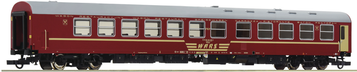 Roco 74811 Speisewagen WRdun PKP Epoche IV H0