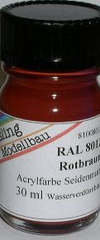 Oesling Modellbau RAL 8012 Rotbraun seidenmatt