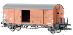 Hädl 113605, gedeckter Güterwagen Grs 31 mit Bremserhaus der DB, Ep. III / TT