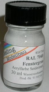 Oesling Modellbau RAL 7040 Fenstergrau seidenmatt