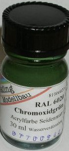 Oesling Modellbau 81016020 RAL 6020 Chromoxidgrün seidenmatt